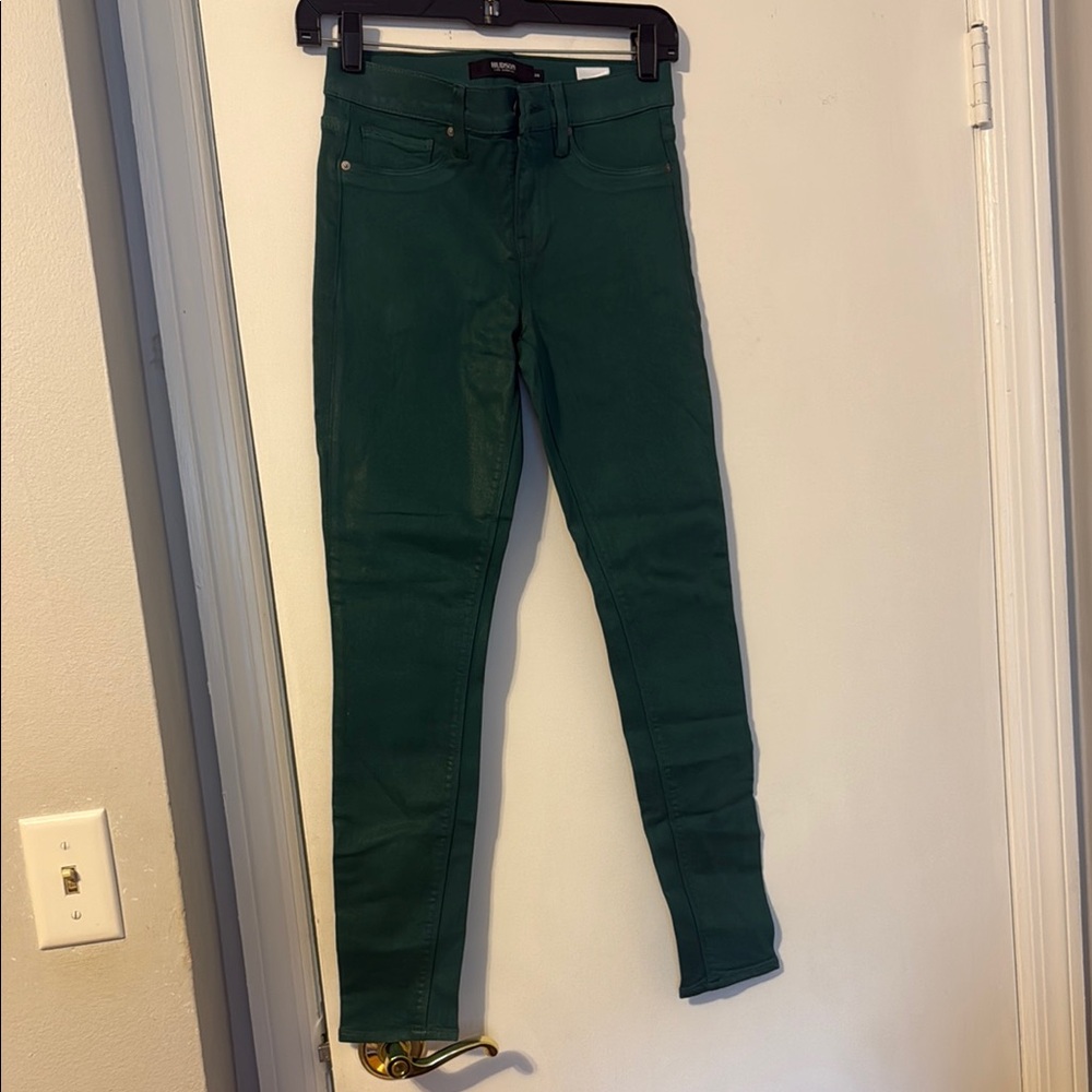 Hudson Jeans Women's Skinny Jeans in Green